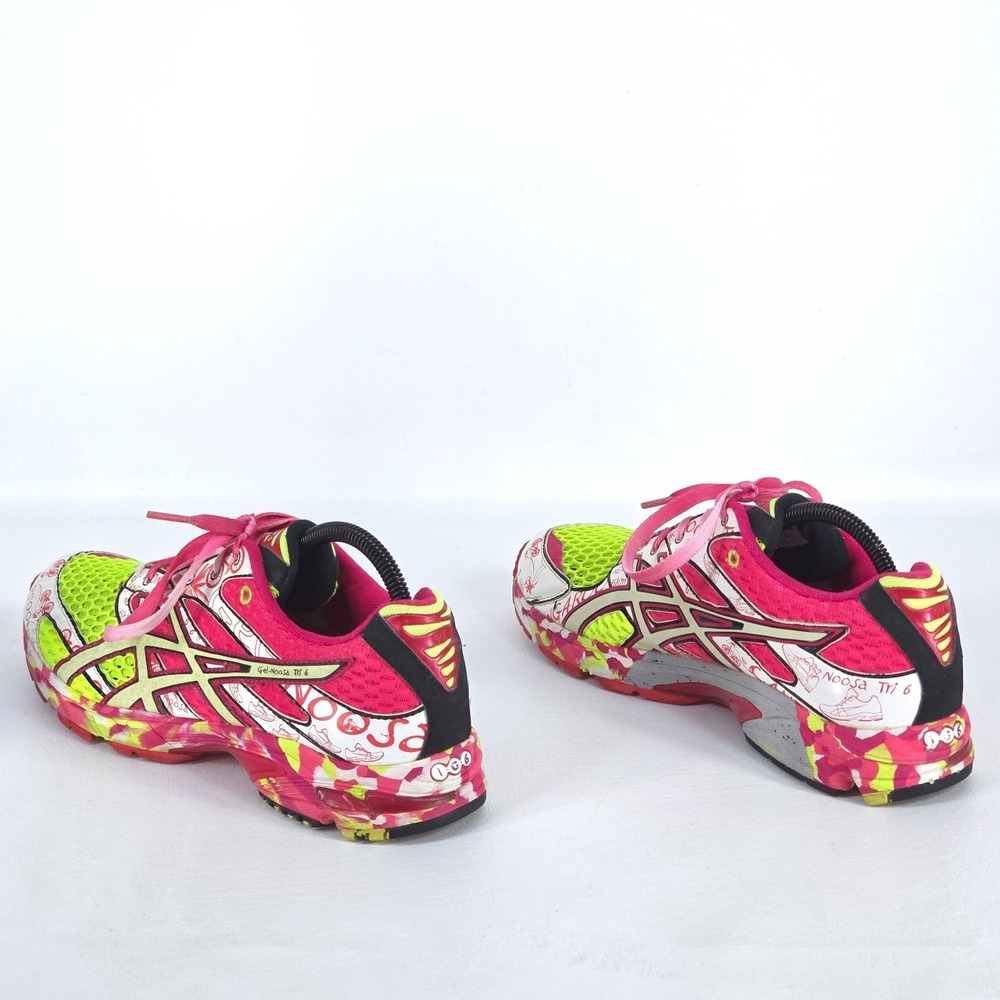 Asics Gel-Noosa Tri 6 Womens 10 Multicolor Running Shoes T163N Graffiti Athletic - Picture 10 of 11